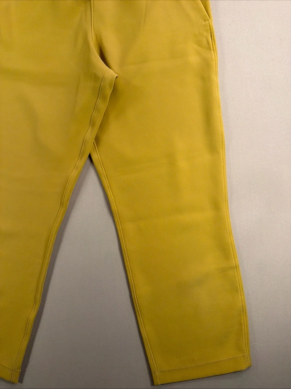 lululemon athletica Mustard Yellow Jogger Trousers